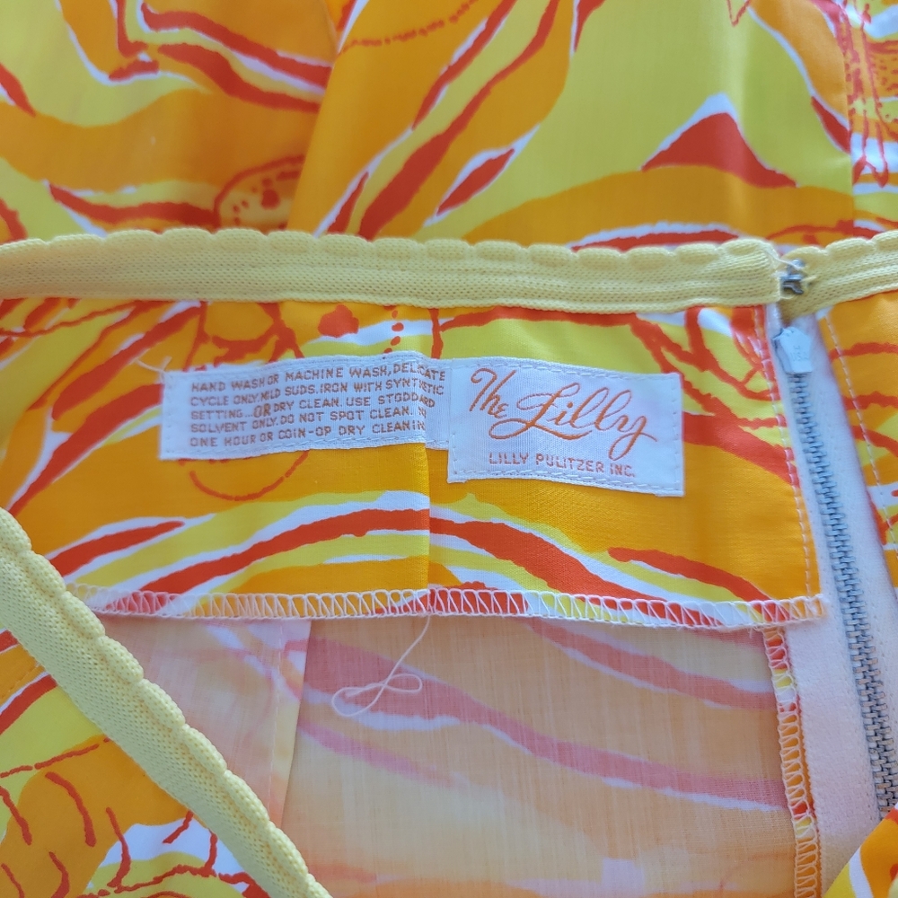 Vintage Lilly Pulitzer Tiger Print Mini Skirt - Picture 5 of 8